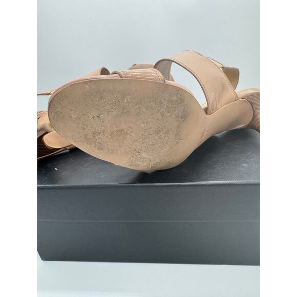 Womens Coach Marla Patent Slingback High Heels Size 8.5 - Picture 6 of 7